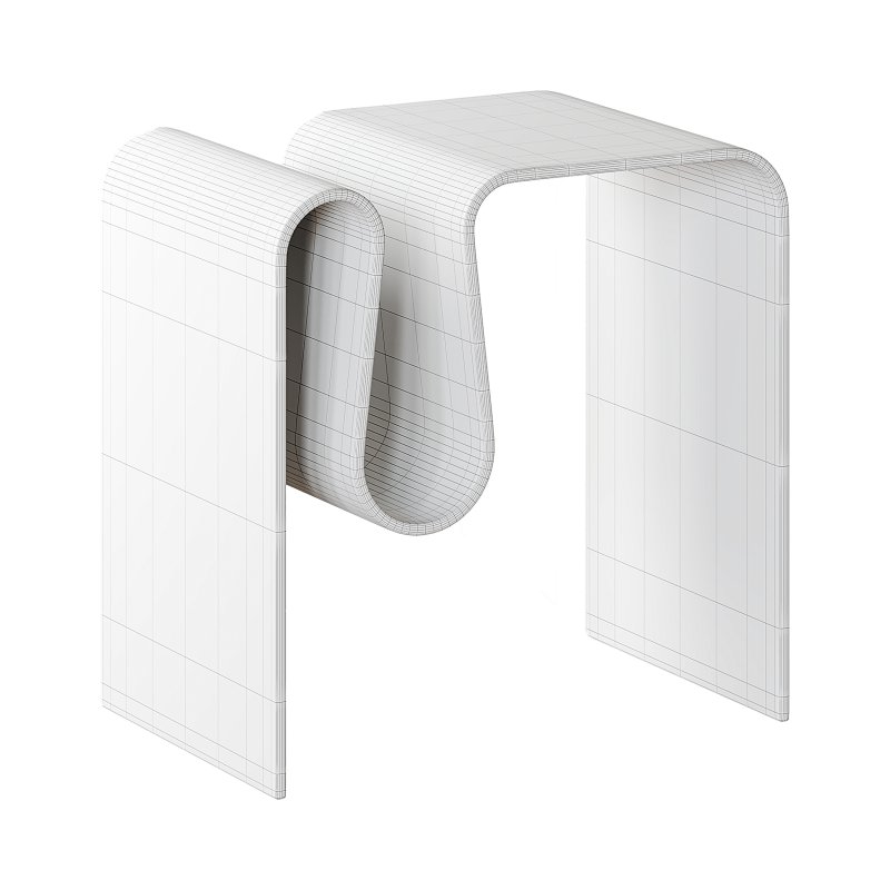 Curvy Side Table – Acrylic - Image 14