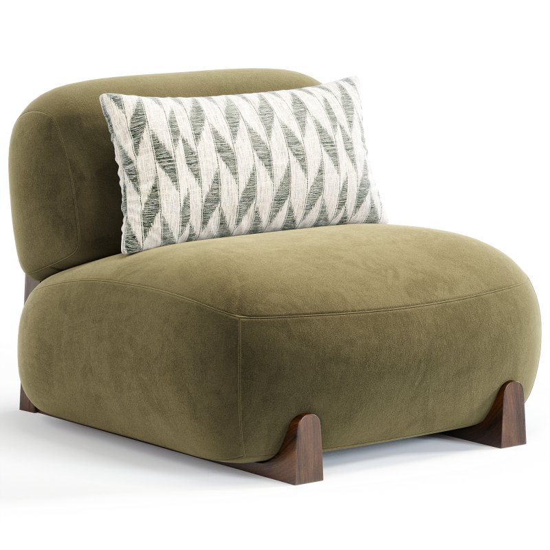 Fort Lounge Armchair By Monologue - Image 3