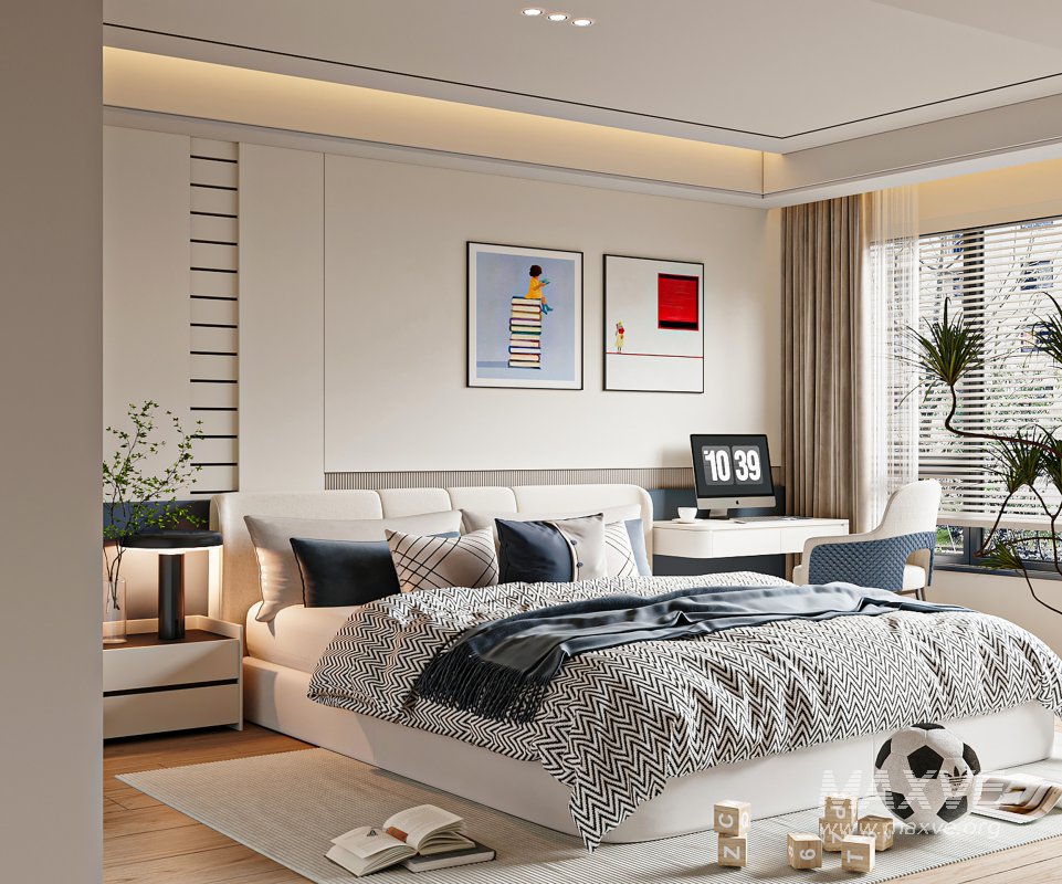 Modern bedroom - Image 1