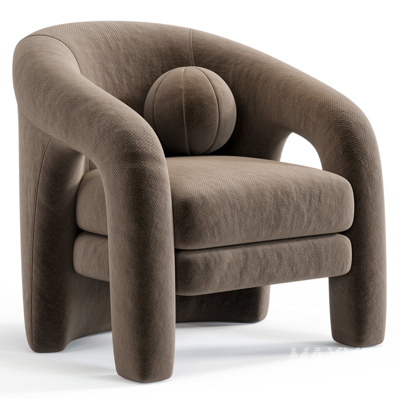 Verona Lounge Armchair By Polyandbark - Image 4