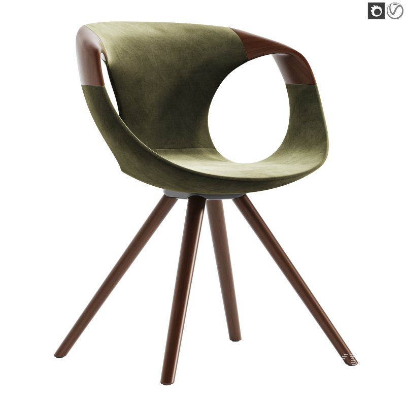 Up Wooden Arms Upholstered - Image 2