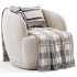 GWYNETH IVORY BOUCLE ACCENT CHAIR BY GOOP - Thumbnail 2