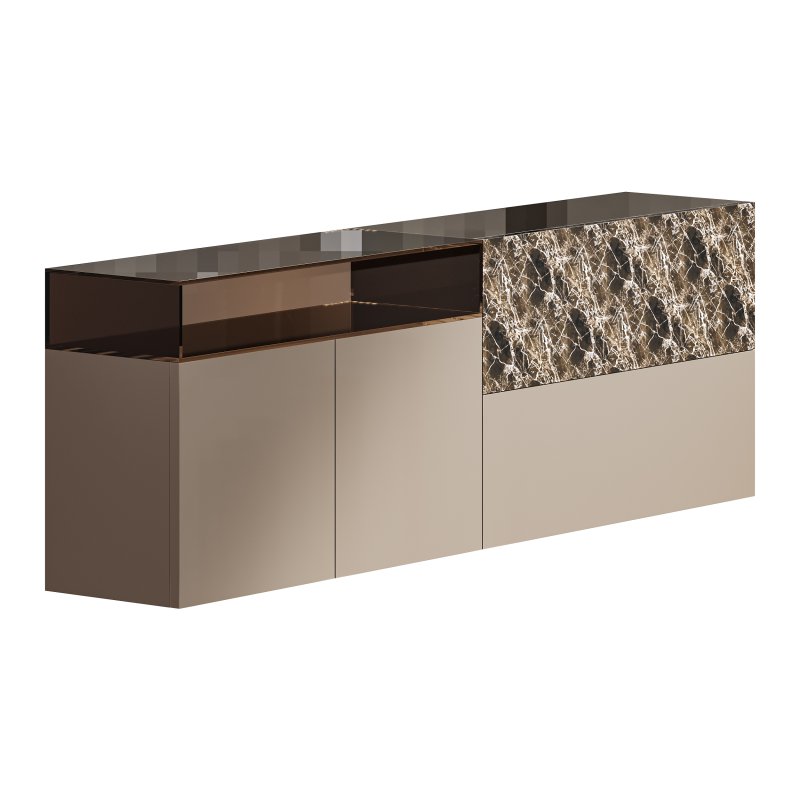 36e8 Glass Sideboard 05 - Image 10