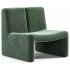 Dario Green Boucle Accent Chair By CB2 - Thumbnail 4
