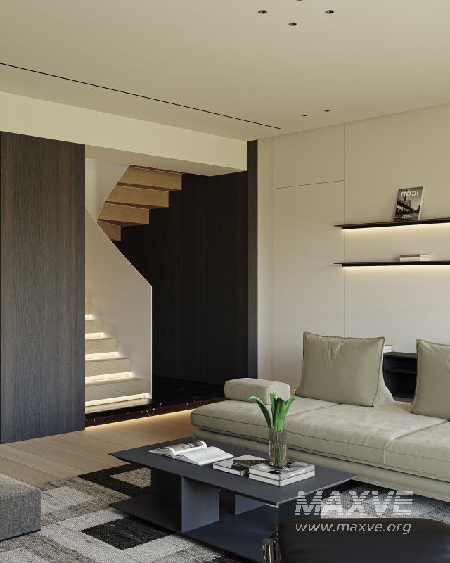 Modern living and dining room - Image 8