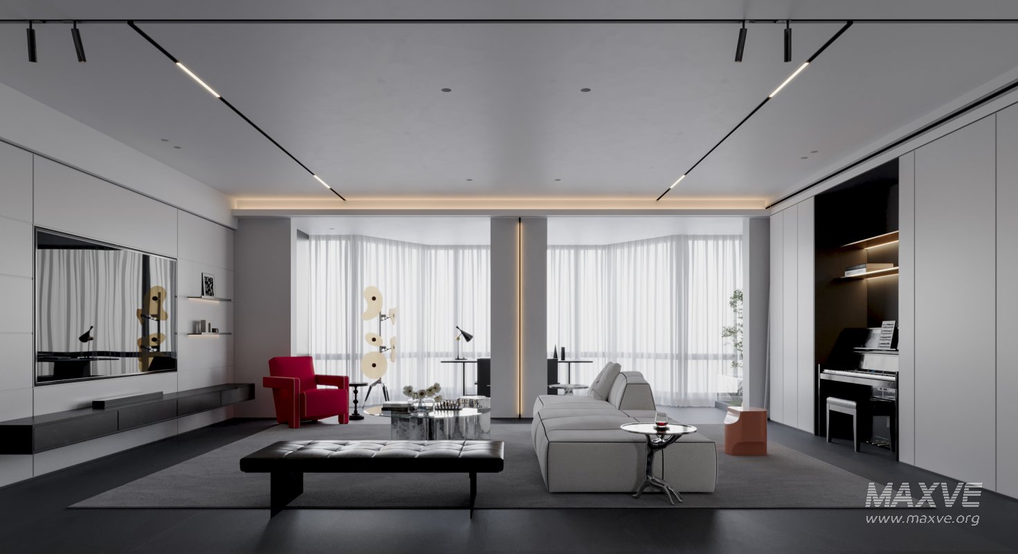 Modern living room - Image 1