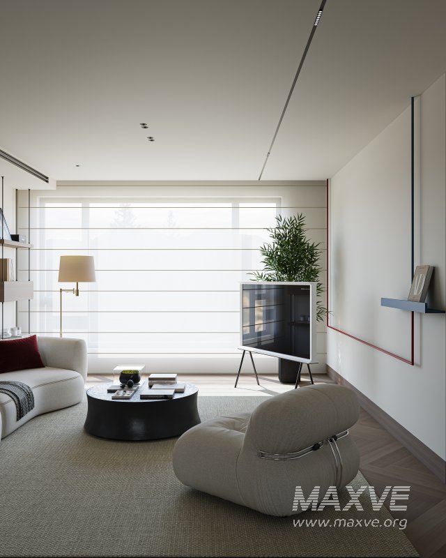 Modern living and dining room - Image 9