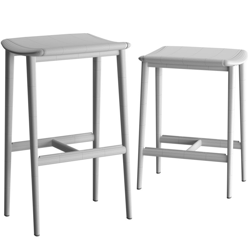 Minotti Fynn Stool - Image 5