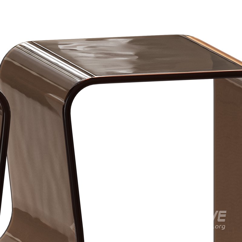 Curvy Side Table – Acrylic - Image 13