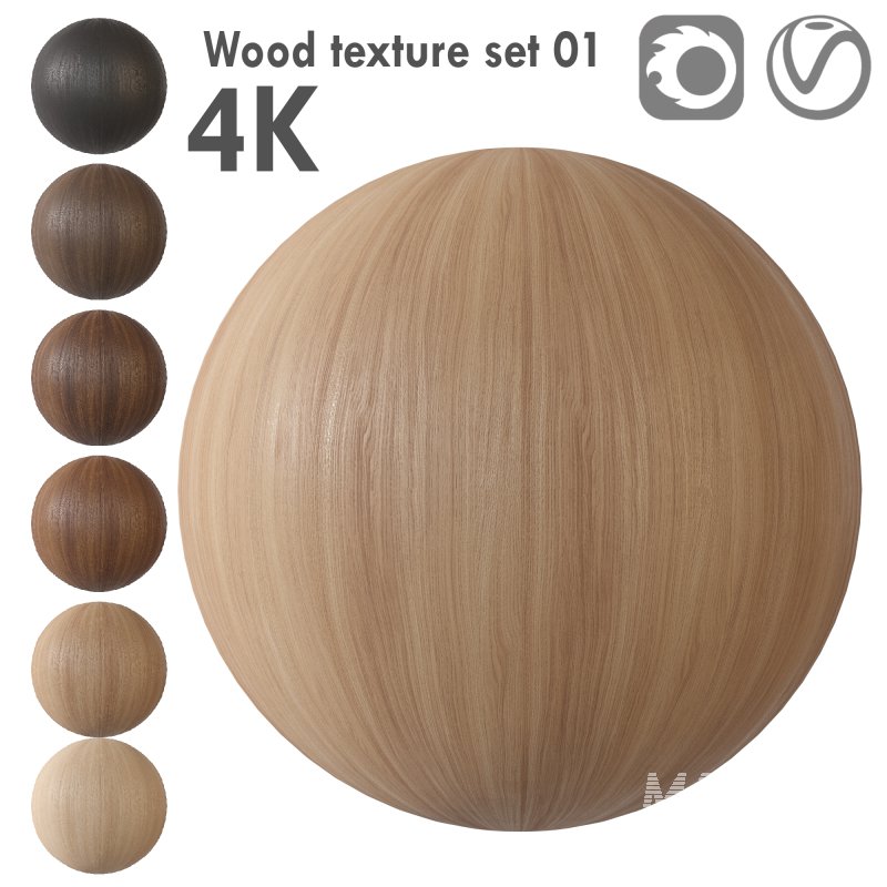Wood Texture set 01 - Image 1