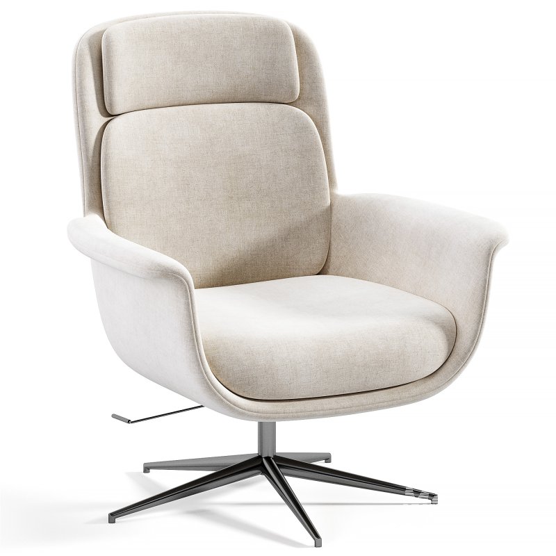 Aeleby Swivel Armchair By Ikea - Image 4