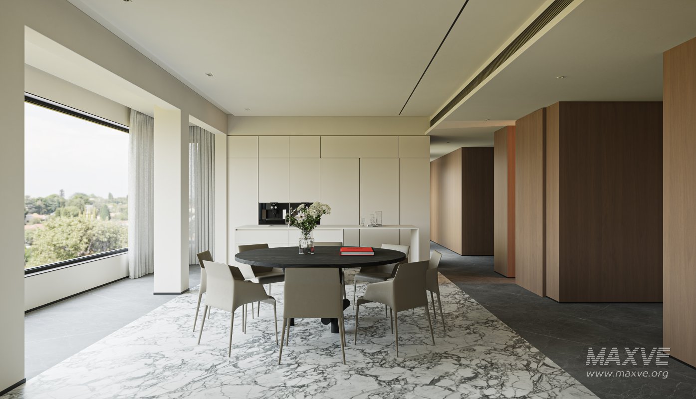 Modern living and dining room - Image 1