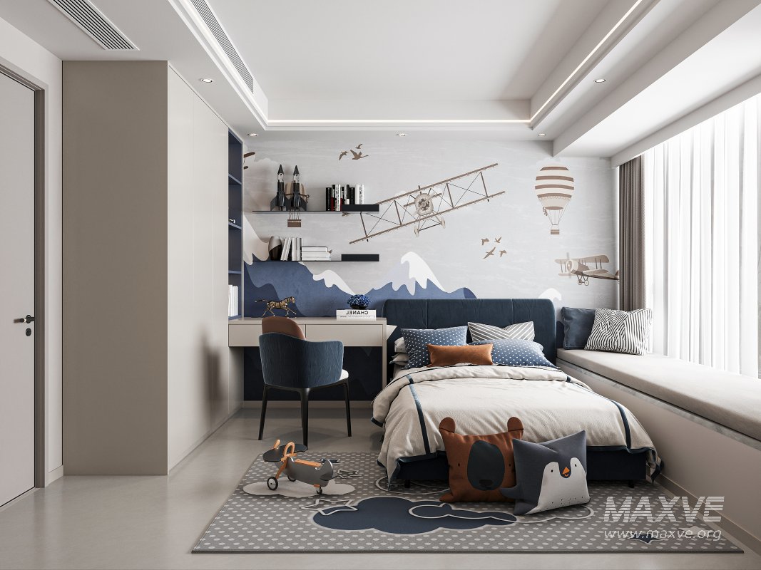 Modern bedroom - Image 1