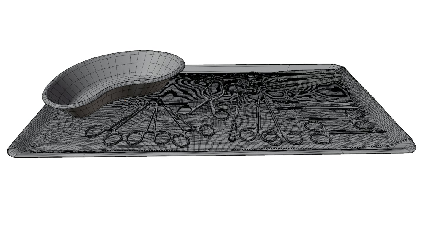 Tray with surgical equipment - Image 10