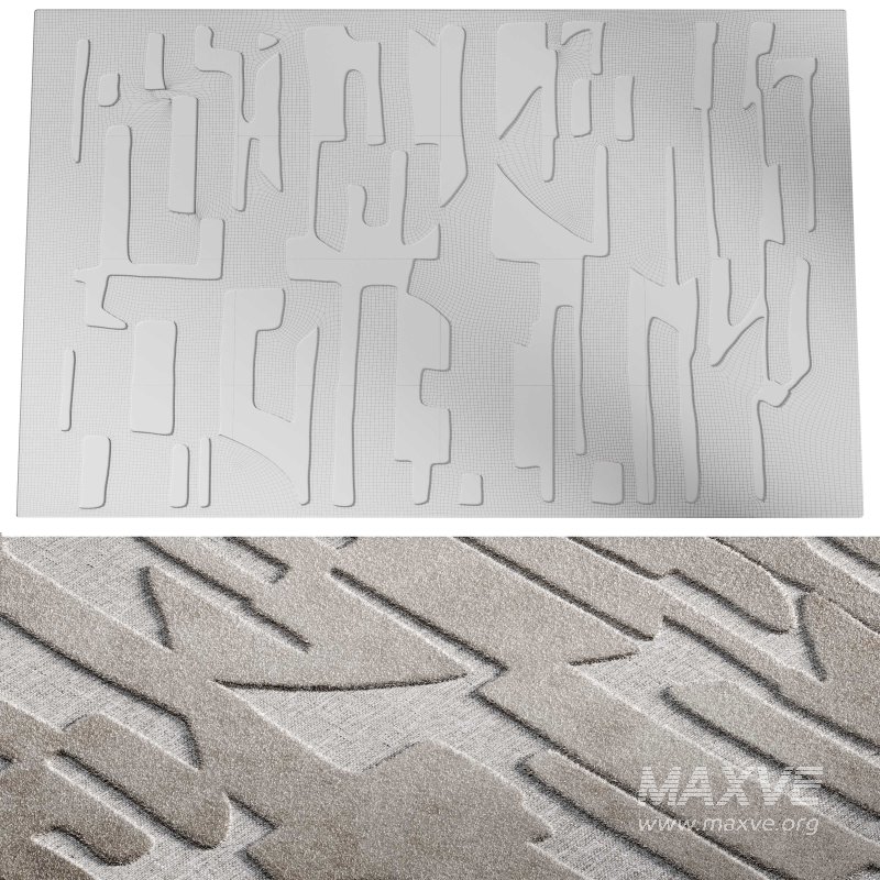 Handwoven wool rug by Akoris - Image 3