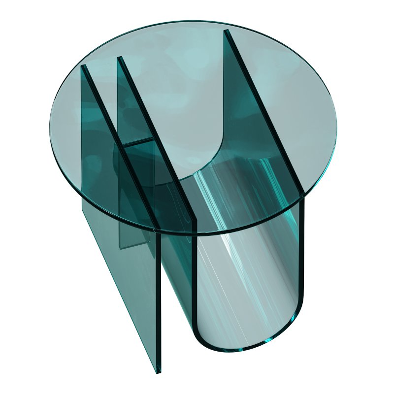 Living Room Acrylic Side Table - Image 11