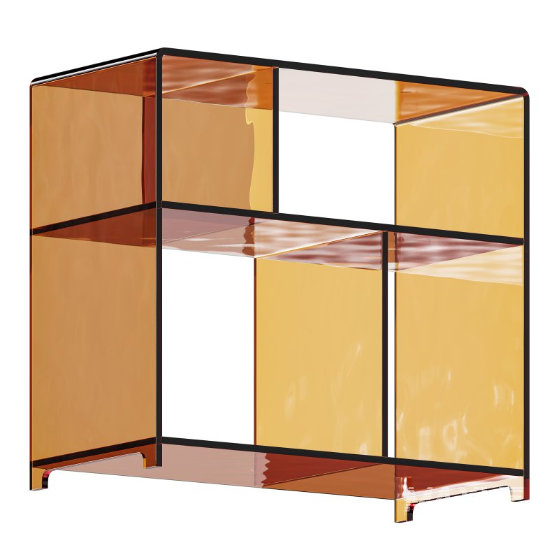 Modern Side Table – 4 Compartments - Image 3