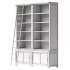 Admont Double Bookcase With Ladder - Thumbnail 4