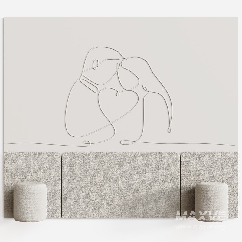 Headboard for bed 01 - Image 2