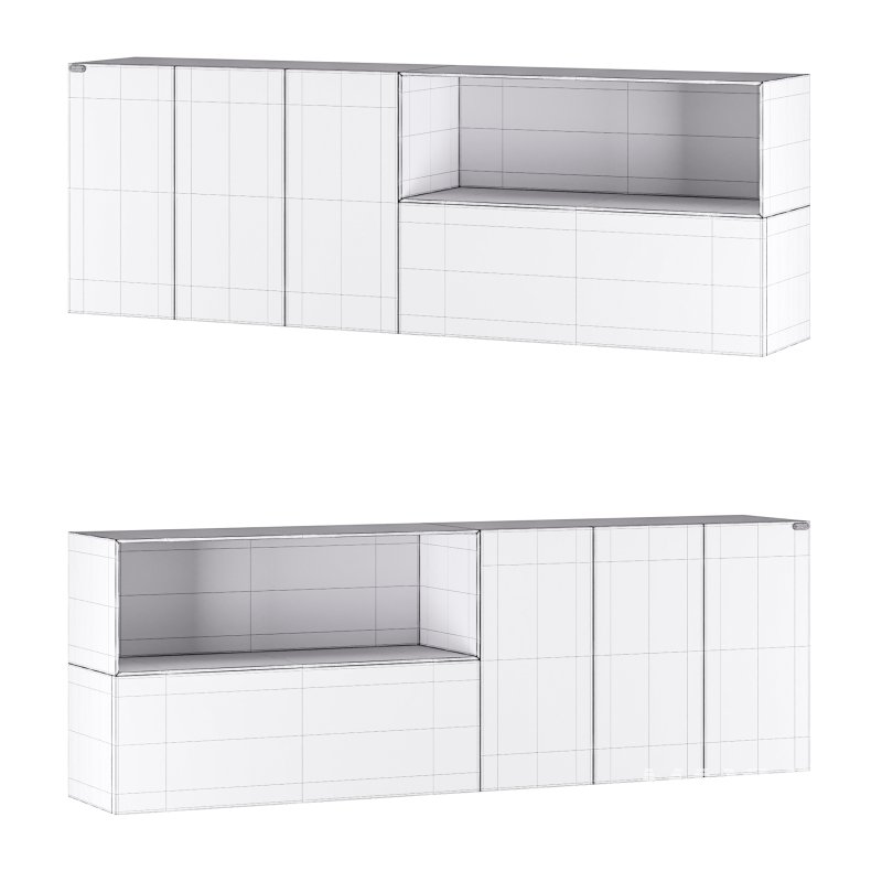 36e8 Glass Sideboard 01 - Image 14