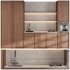 Japandi Kitchen Set Minimal Wooden Design - Thumbnail 1