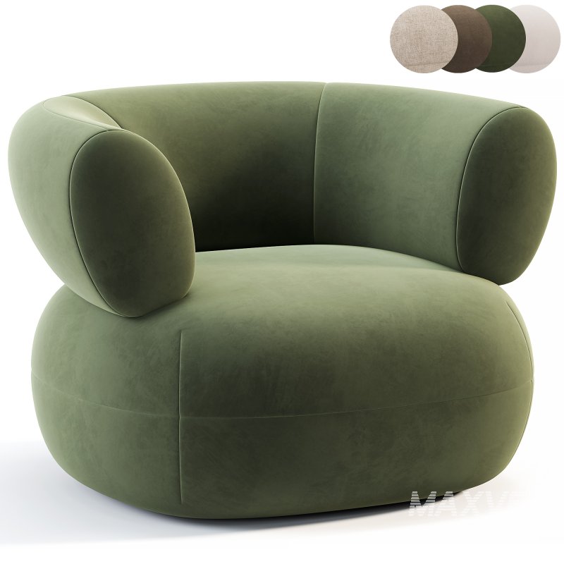 Puffer Armchair By Mvngmtns - Image 1