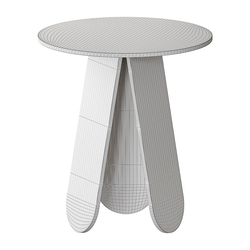 Iridescent Acrylic Side Table - Image 14