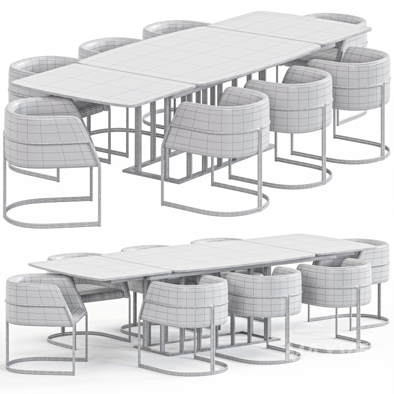 Nembus Table Meridiana Chair By Amgrades - Image 7