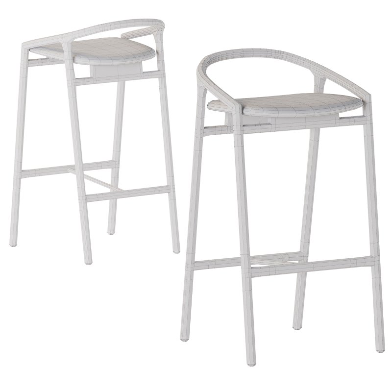 Brioni bar stool by Woak - Image 2