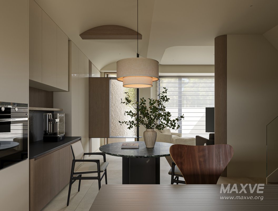 Modern living and dining room - Image 2