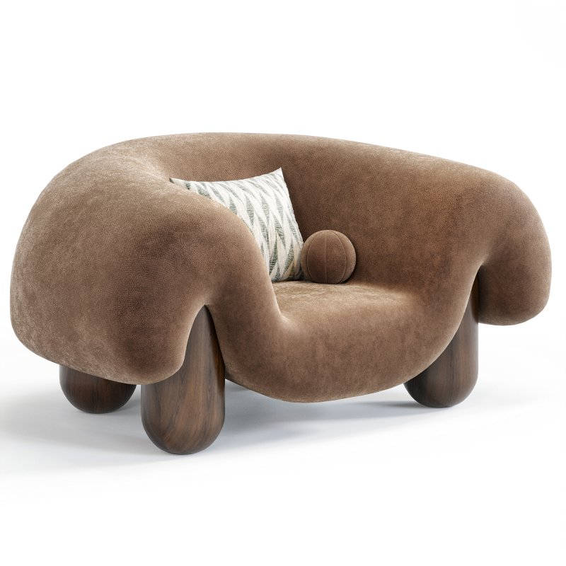 Lamb Armchair By Numo - Image 5