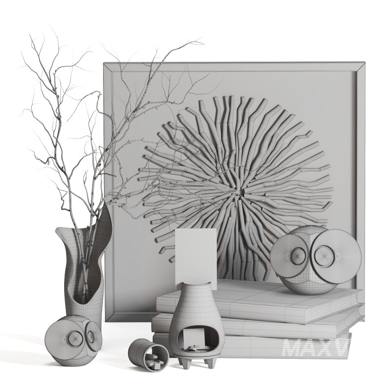 Decorative set frame vase candle - Image 6