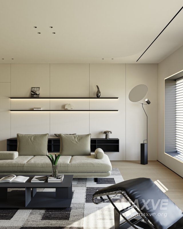 Modern living and dining room - Image 7