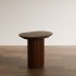 Modern Round Fluted Coffee Table - Thumbnail 1