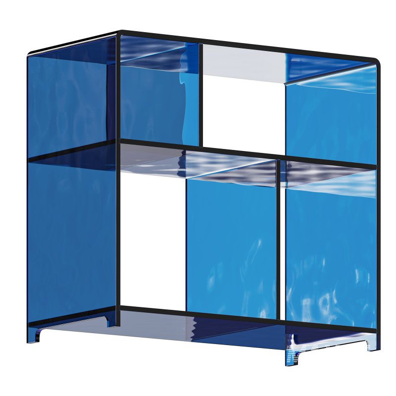 Modern Side Table – 4 Compartments - Image 7