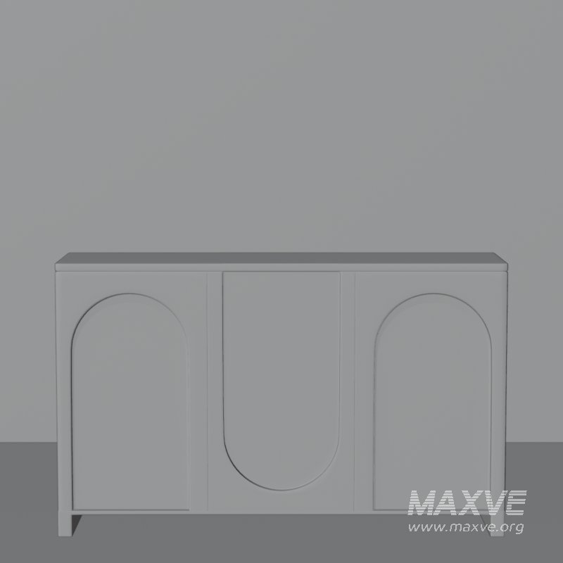 Modern Sculptural Console Table - Image 4