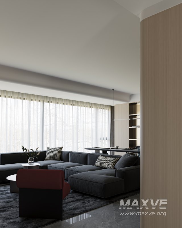 Modern living and dining room - Image 7