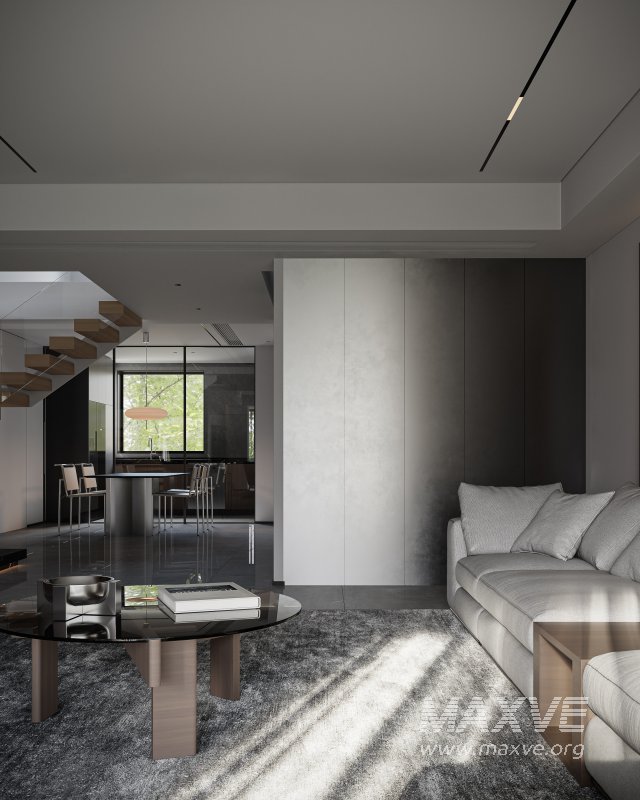 Modern living and dining room - Image 7