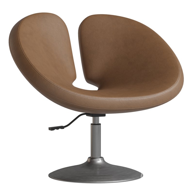 Perch Faux Leather Height Adjustable Chair - Image 4