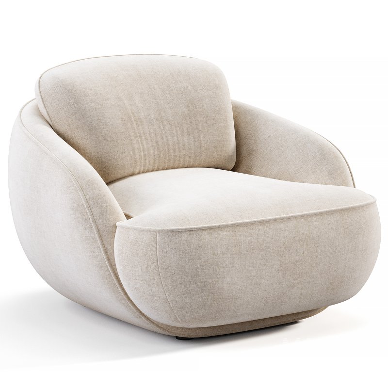 Alpine Armchair Boucle By Laredoute - Image 4