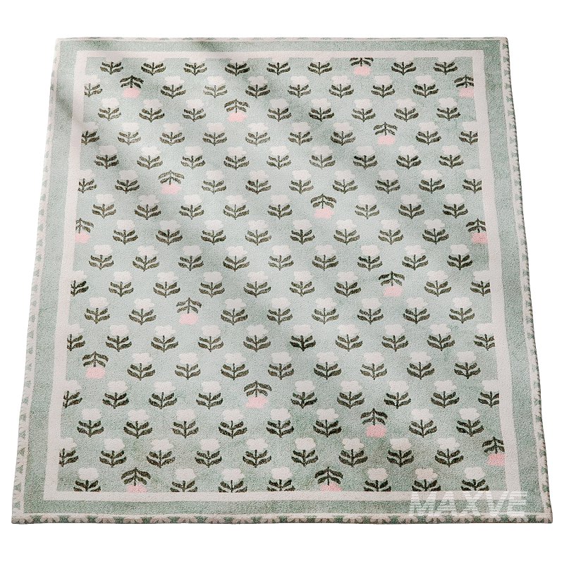 Kids Washable Flower Garden Rug - Image 2