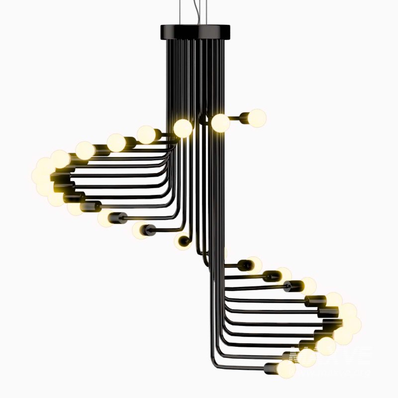 Elanis Spiral Chandelier - Image 1