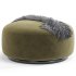 K Waiting Ottoman Chenille By Spacefurniture - Thumbnail 4