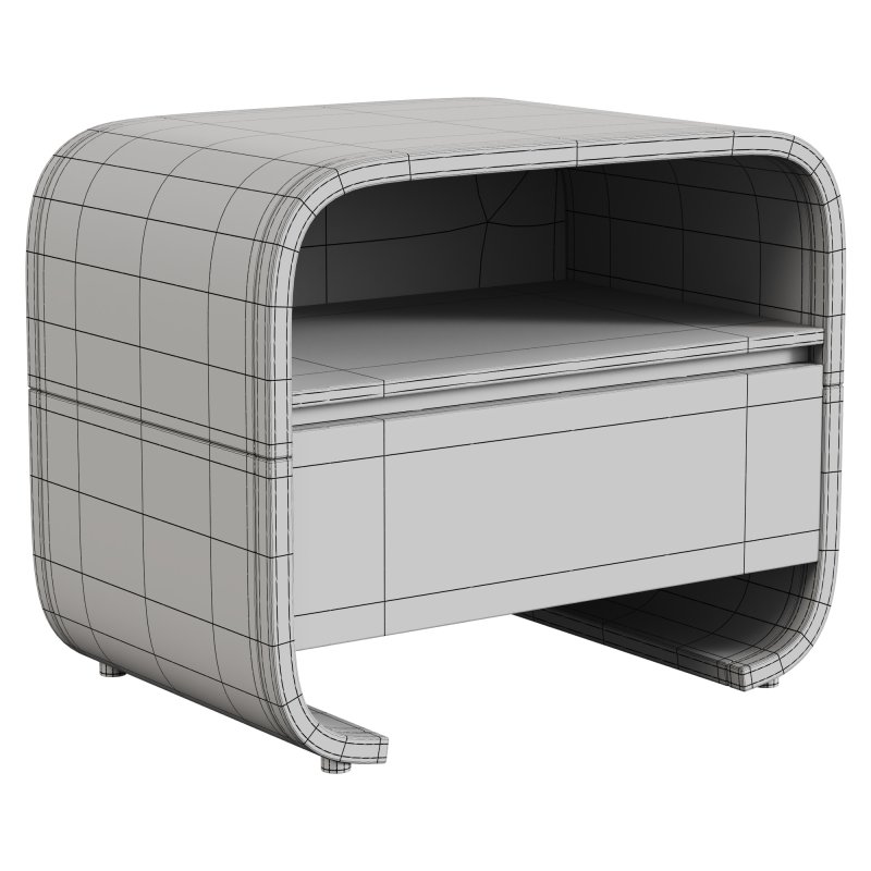 Minimalist Bicolor Nightstand - Image 2