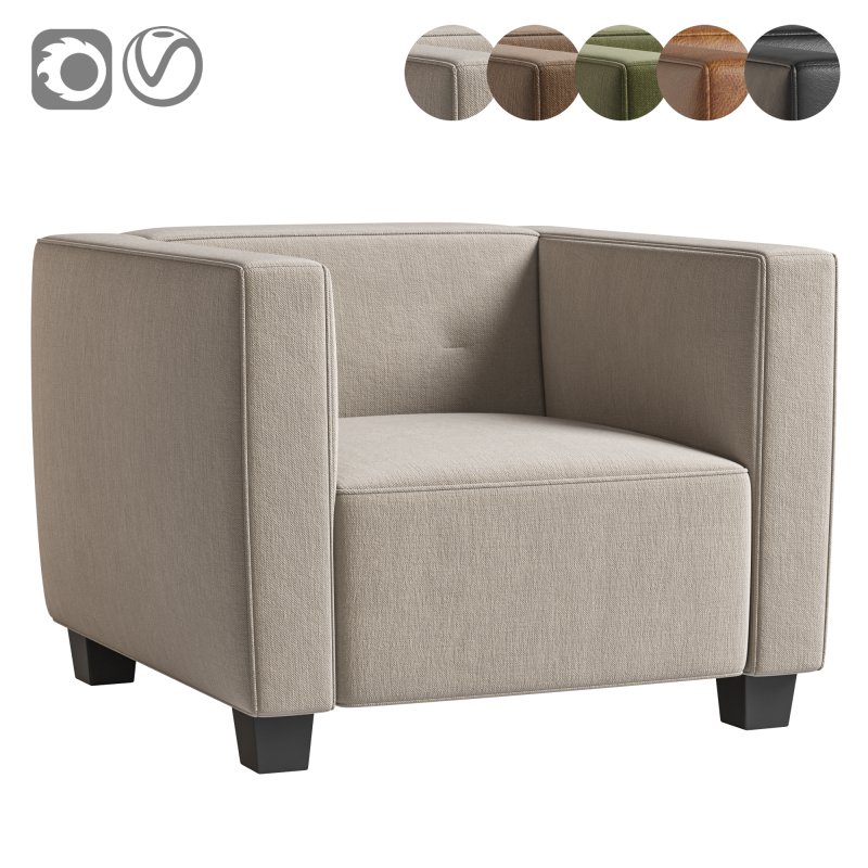 HAMPTON HEIGHTS Armchair by Riviera Maison - Image 1