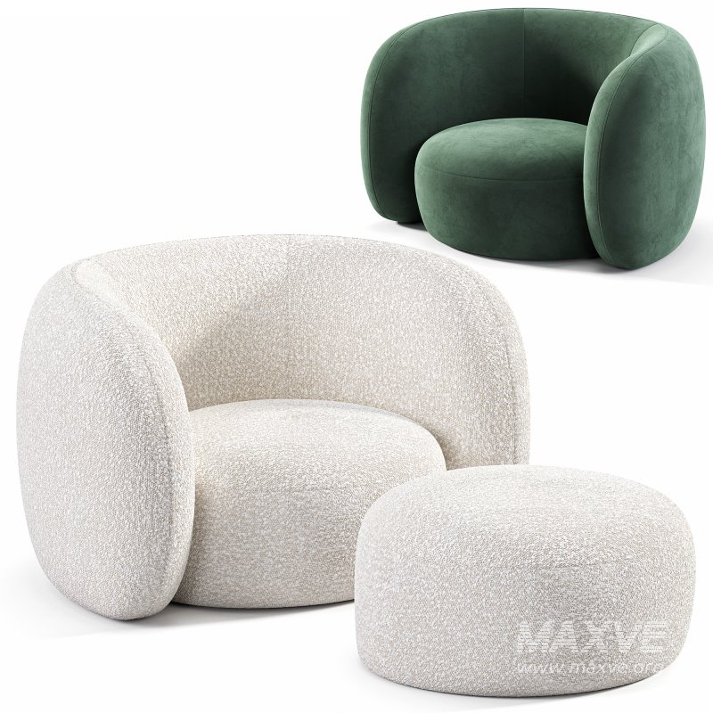 EOF 1 Armchair By Galeriesigne - Image 1