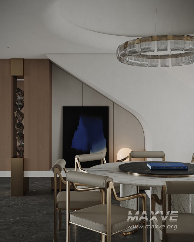 Modern living and dining room - Image 3