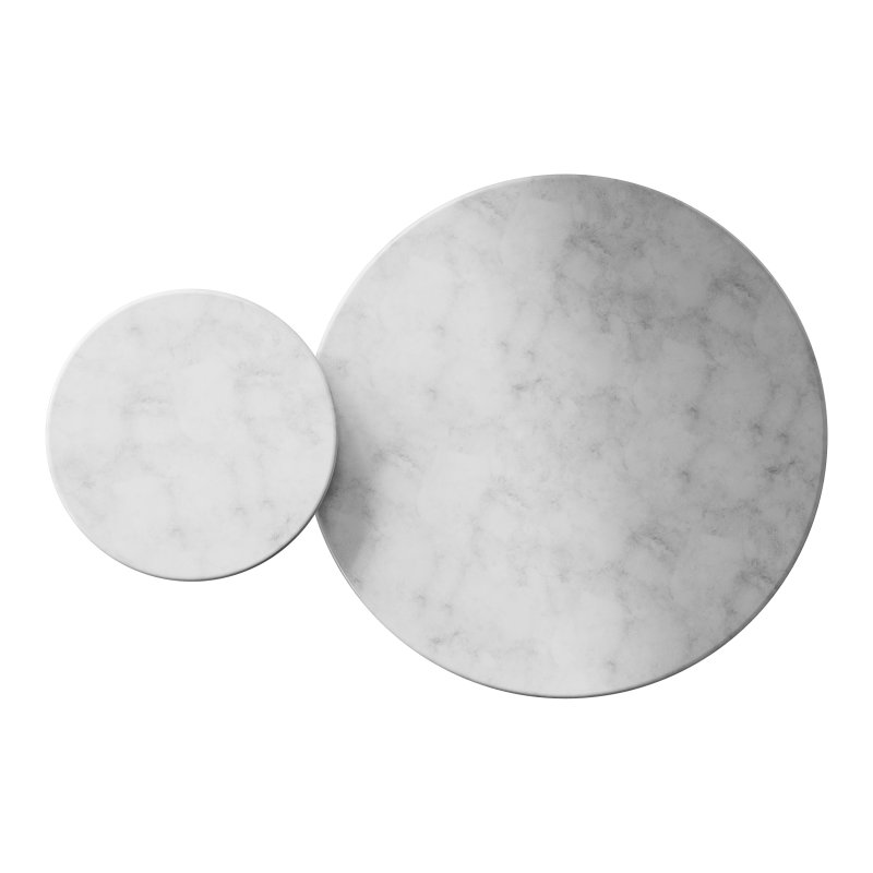 Zafar Nested Marble Coffee Table - Image 9