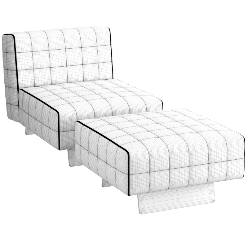 Minotti Twiggy Armchair and Bench - Image 7