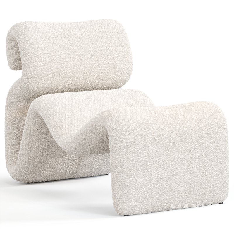 Etcetera Lounge Armchair By Artilleriet - Image 3